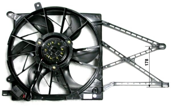 Wilmink Group WG1720533 Hub, engine cooling fan wheel WG1720533
