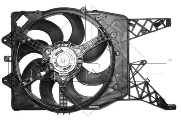Wilmink Group WG1720626 Hub, engine cooling fan wheel WG1720626