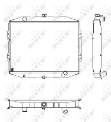 Wilmink Group WG1721270 Radiator, engine cooling WG1721270