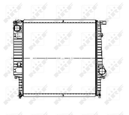 Wilmink Group WG1721548 Radiator, engine cooling WG1721548