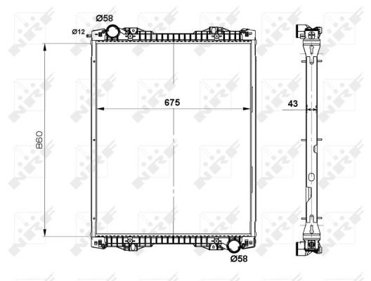 Wilmink Group Radiator, engine cooling – price