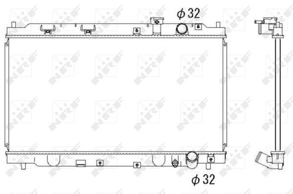 Wilmink Group WG1722189 Radiator, engine cooling WG1722189