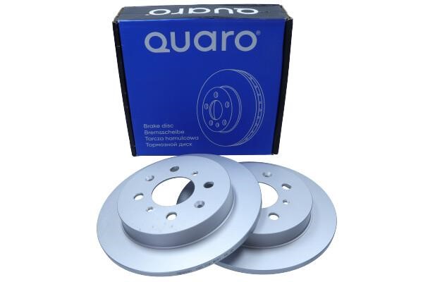 Rear brake disc, non-ventilated Quaro QD0001