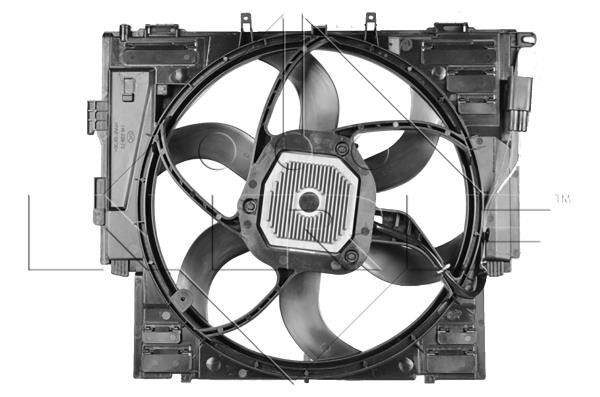 Wilmink Group WG2161654 Hub, engine cooling fan wheel WG2161654