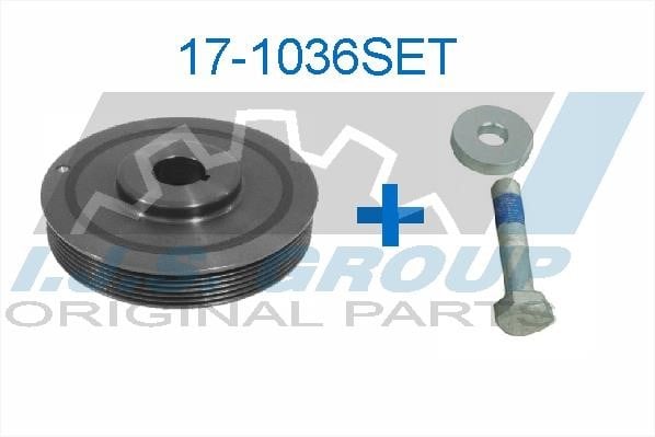 IJS Group 17-1036SET Belt Pulley Set, crankshaft 171036SET