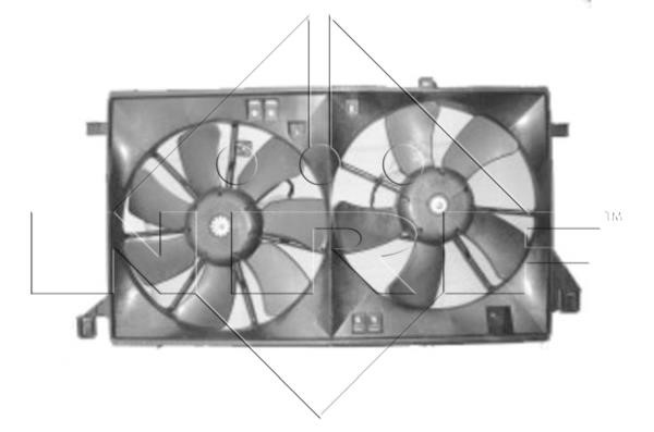Wilmink Group WG1720260 Hub, engine cooling fan wheel WG1720260
