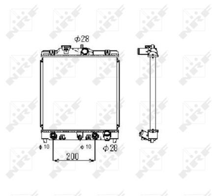 Wilmink Group WG1721668 Radiator, engine cooling WG1721668