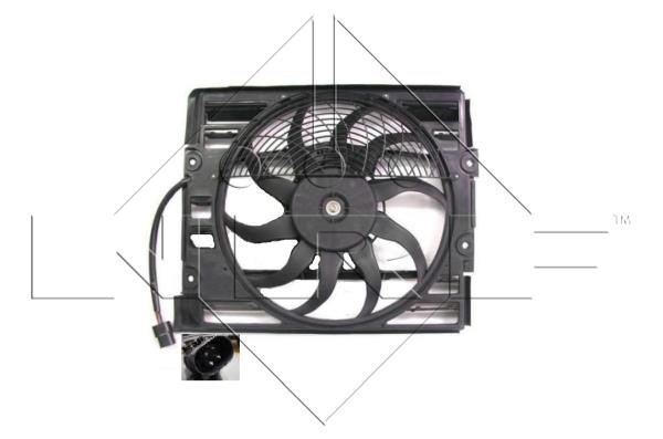 Wilmink Group WG1720188 Hub, engine cooling fan wheel WG1720188