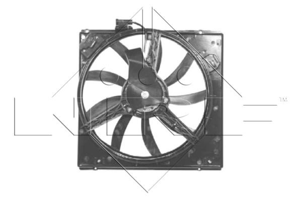 Wilmink Group WG1720153 Hub, engine cooling fan wheel WG1720153