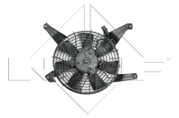 Wilmink Group WG1720424 Hub, engine cooling fan wheel WG1720424