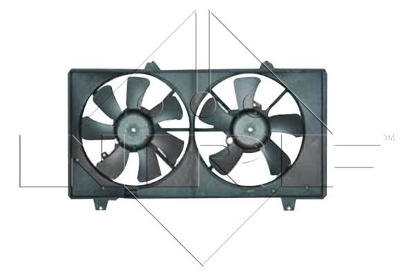 Wilmink Group WG1720385 Hub, engine cooling fan wheel WG1720385