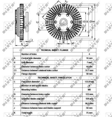 Viscous coupling assembly Wilmink Group WG1720925