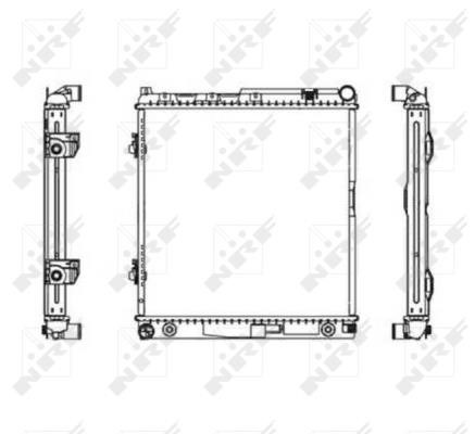 Wilmink Group WG1721424 Radiator, engine cooling WG1721424