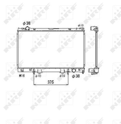 Wilmink Group WG1722347 Radiator, engine cooling WG1722347