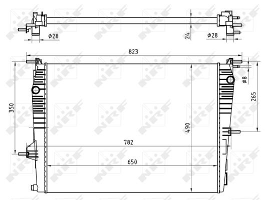 Wilmink Group WG1722769 Radiator, engine cooling WG1722769