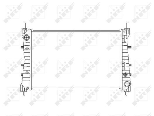 Wilmink Group WG1722842 Radiator, engine cooling WG1722842