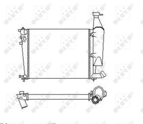 Wilmink Group WG1722869 Radiator, engine cooling WG1722869