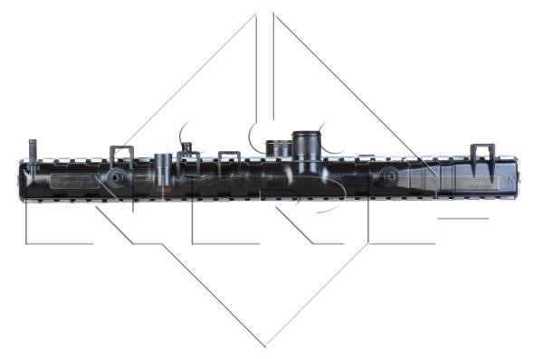 Radiator, engine cooling Wilmink Group WG1723301