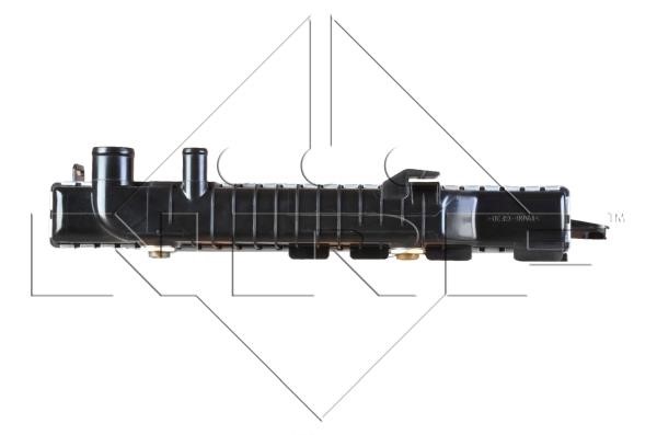 Radiator, engine cooling Wilmink Group WG1723310