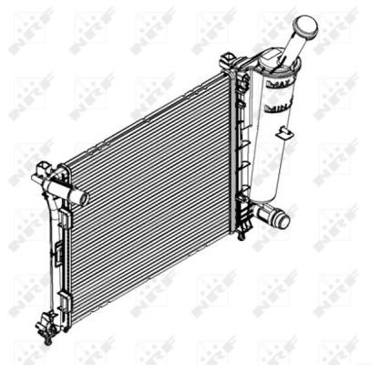 Wilmink Group WG1723380 Radiator, engine cooling WG1723380