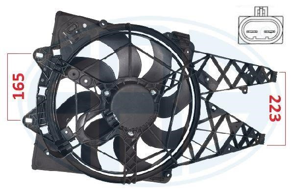 Wilmink Group WG2101520 Hub, engine cooling fan wheel WG2101520