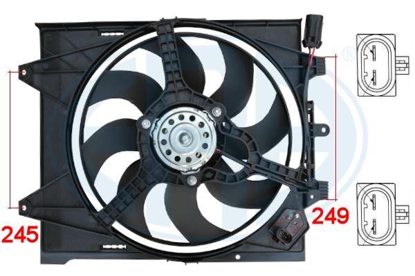 Wilmink Group WG2101744 Hub, engine cooling fan wheel WG2101744