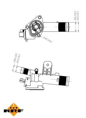 Wilmink Group WG2184703 Thermostat, coolant WG2184703