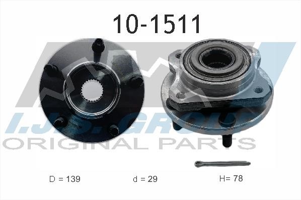 IJS Group 10-1511 Wheel bearing 101511