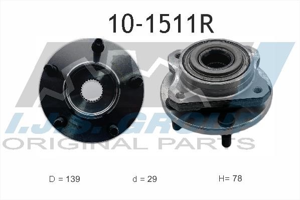 IJS Group 10-1511R Wheel hub bearing 101511R