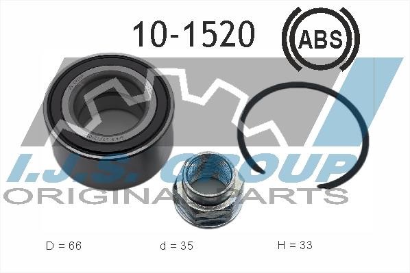 IJS Group 10-1520 Wheel bearing 101520