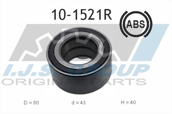 IJS Group 10-1521R Wheel hub bearing 101521R