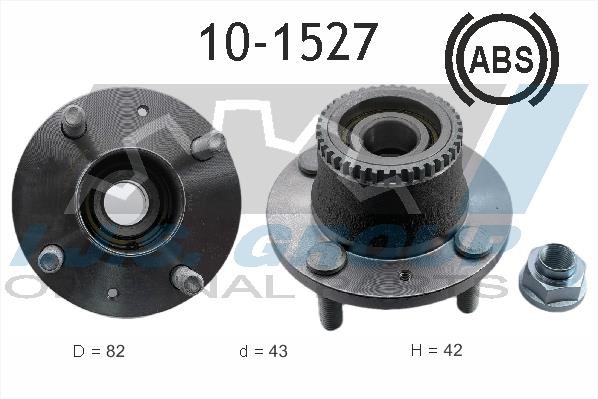 IJS Group 10-1527 Wheel bearing 101527