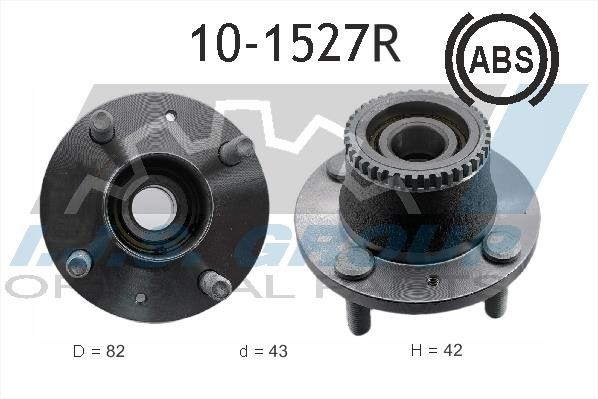 IJS Group 10-1527R Wheel hub bearing 101527R