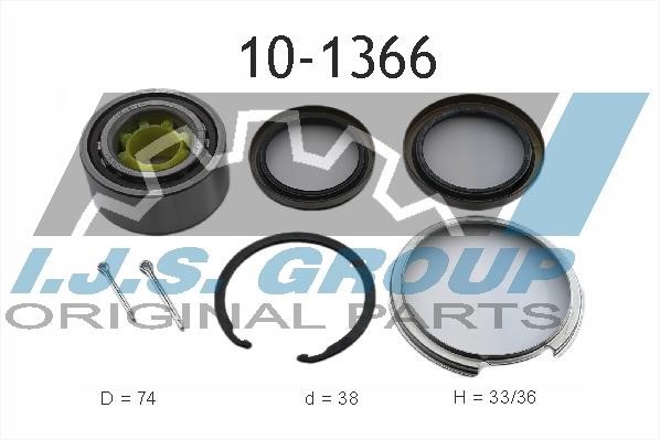 IJS Group 10-1366 Wheel bearing kit 101366