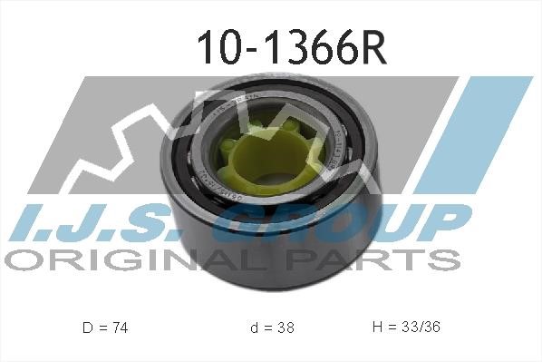 IJS Group 10-1366R Wheel hub bearing 101366R