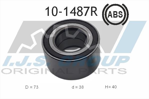 IJS Group 10-1487R Wheel hub bearing 101487R
