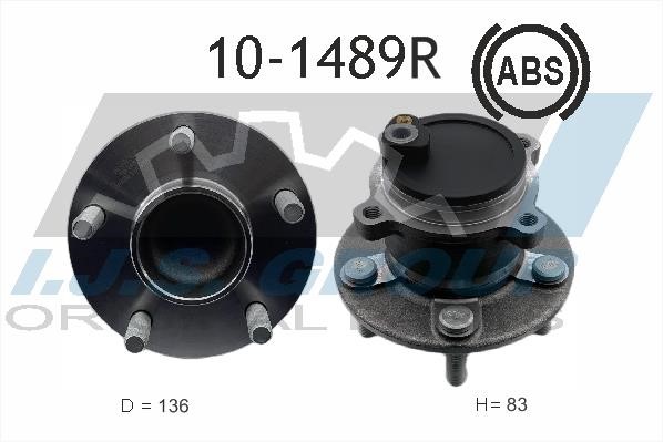 IJS Group 10-1489R Wheel hub bearing 101489R