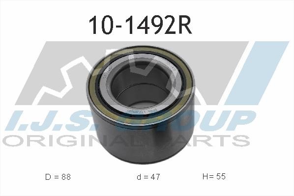 IJS Group 10-1492R Wheel hub bearing 101492R