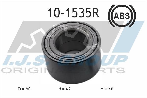 IJS Group 10-1535R Wheel hub bearing 101535R