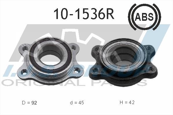 IJS Group 10-1536R Wheel hub bearing 101536R