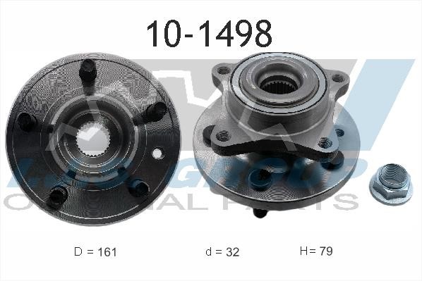 IJS Group 10-1498 Wheel bearing 101498