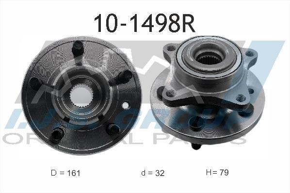 IJS Group 10-1498R Wheel hub bearing 101498R