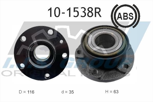 IJS Group 10-1538R Wheel hub bearing 101538R