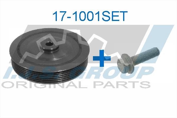 IJS Group 17-1001SET Belt Pulley Set, crankshaft 171001SET