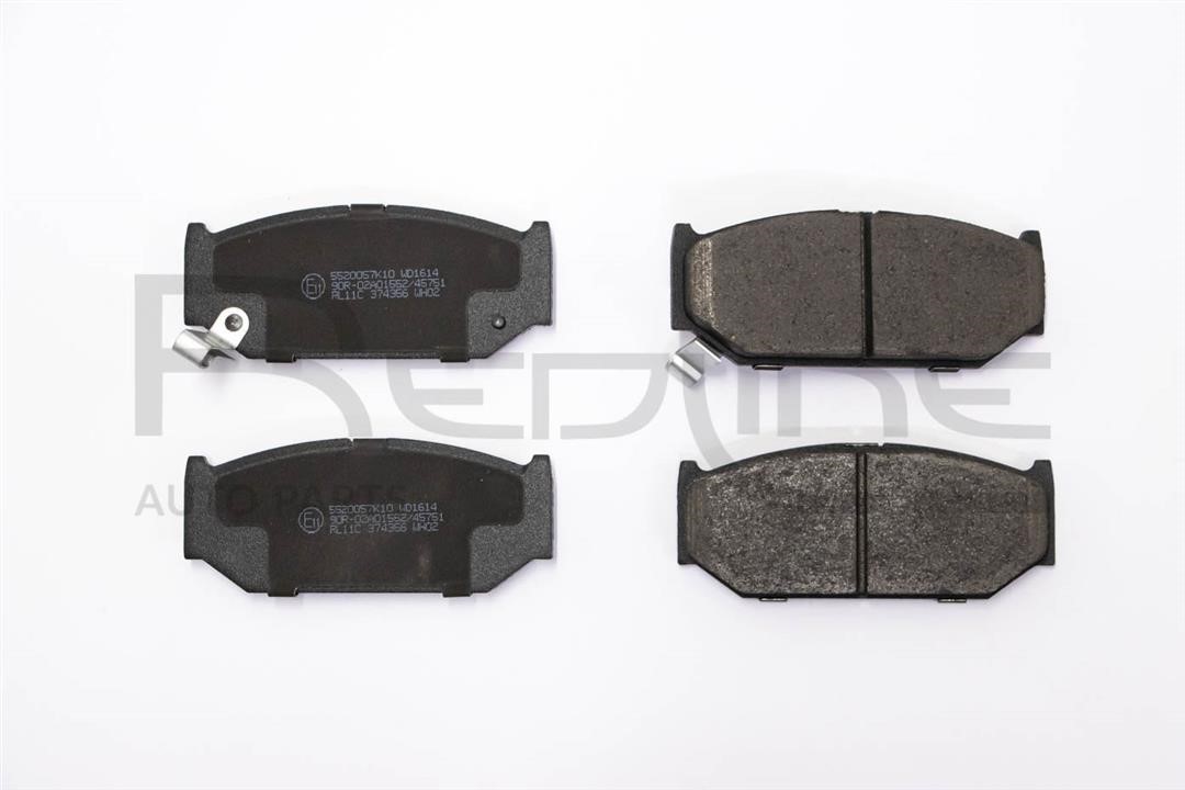 Redline 27SZ026 Brake Pad Set, disc brake 27SZ026
