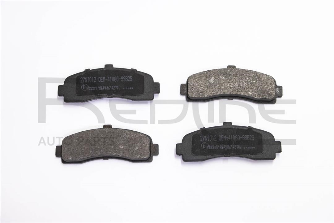Redline 27NI012 Brake Pad Set, disc brake 27NI012
