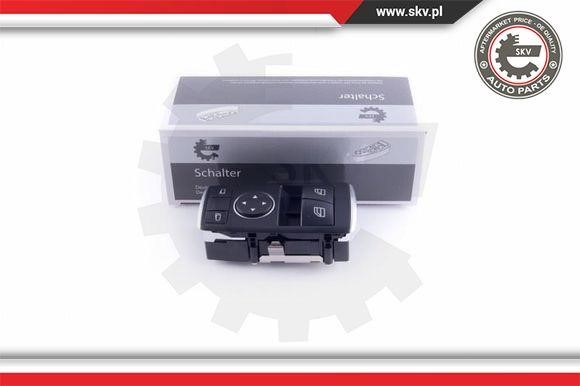 Power window switch Mercedes SL: 37SKV164 Esen SKV Window regulator button block