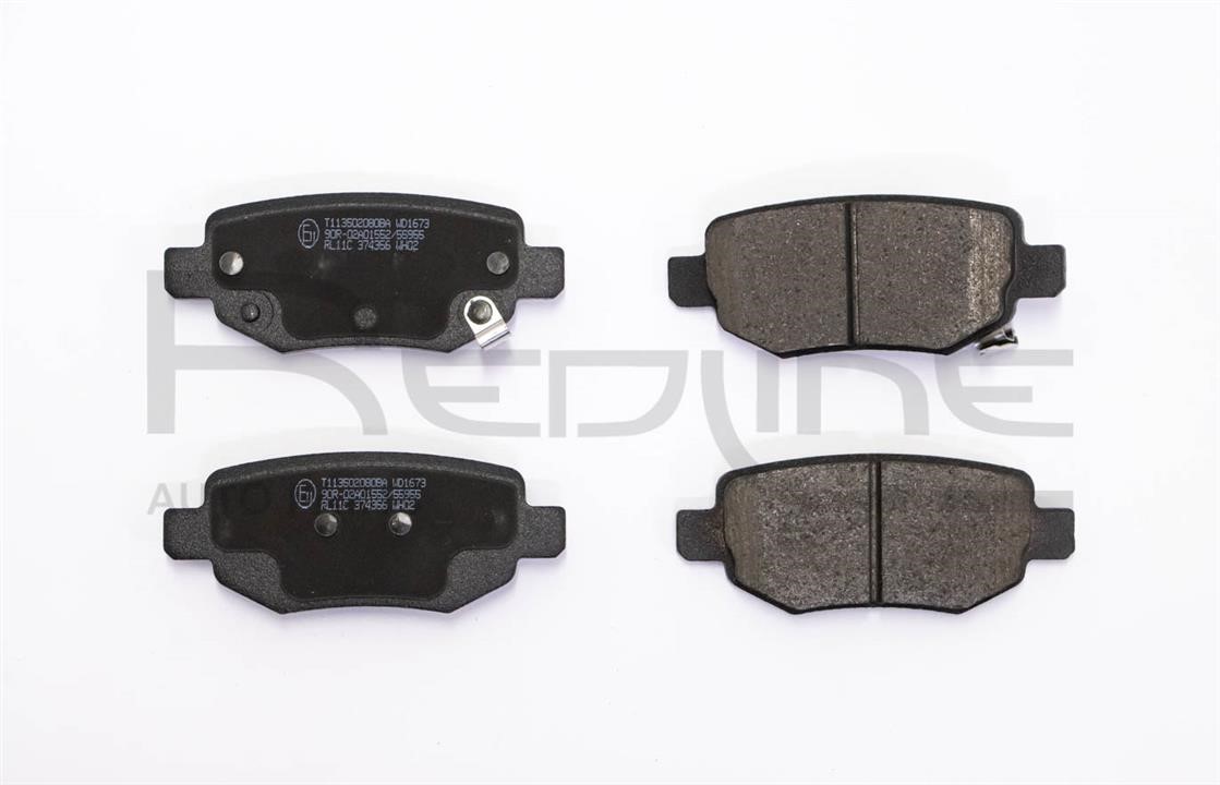 Redline 27DR002 Brake Pad Set, disc brake 27DR002