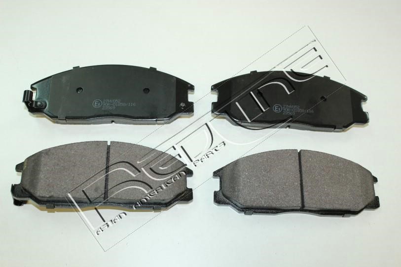 Redline 27HY052 Brake Pad Set, disc brake 27HY052