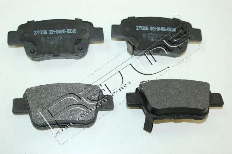 Redline 27TO039 Brake Pad Set, disc brake 27TO039